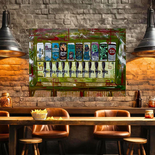 beers on tap